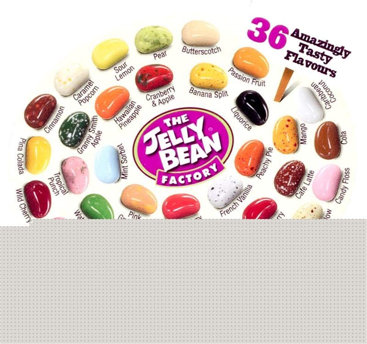 24 Tubes of The Jelly Bean Factory Tube Gourmet Beans 100g (Pack of dadybros