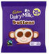 Cadbury Dairy Milk Buttons 25p Chocolate Bag 14.4g Case of 60