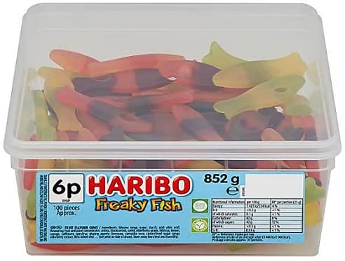 Haribo Freaky Fish 852g (100 Pieces Approx) – dadybros